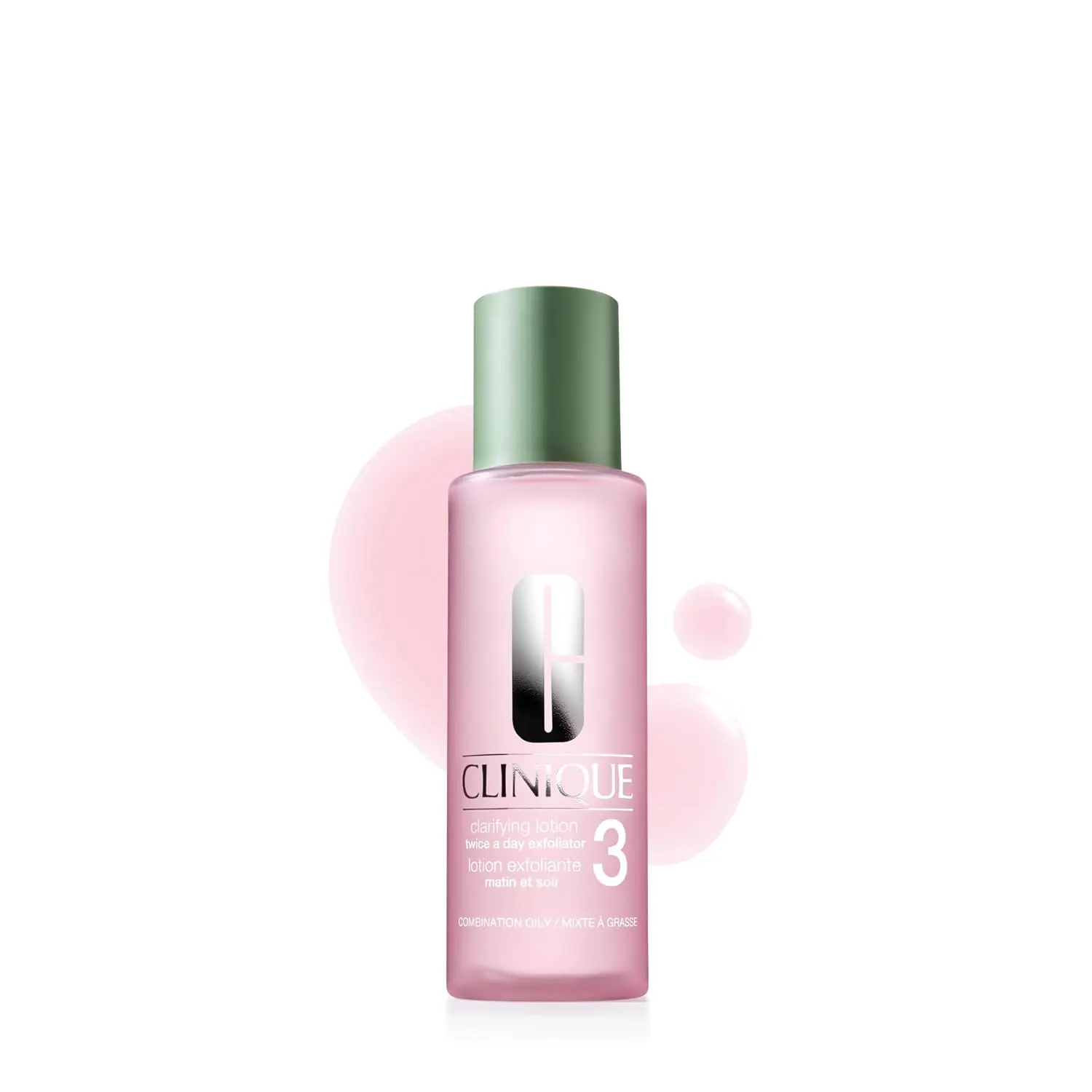 Clinique 3-Step Clarifying Lotion Face Exfoliator 3 |   Toner With Witch Hazel + Salicylic Acid |   For Combination Oily Skin Types, 6.7 Fl Oz