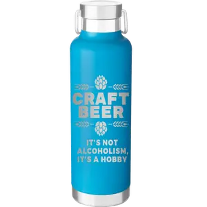 Craft Beer 24 oz Water Bottle | Aqua