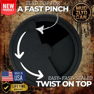 Mud ZLYD Can Coal Forge Black with FREE Reloader Funnel