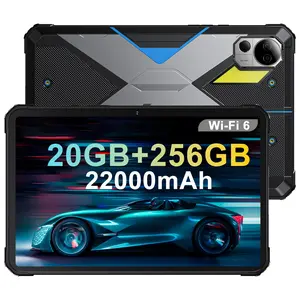 FOSSIBOT DT2 10.4in Rugged Tablet, 22000mAh 20GB+256GB Waterproof, 66W Rapid Charging, 2K Display, Android 13, 4G LTE/WiFi 6, G99 Chip, 64+32MP, IP68/IP69K, Fingerprint/Face Unlock, OTG