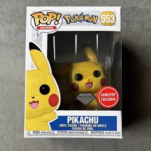 PIKACHU Funko Pop! #553 - Diamond Coll. - GameStop Excl. *NEW*