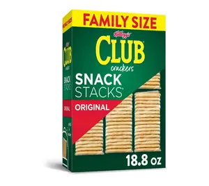 Club Snack Stacks Original Crackers, Lunch Snacks, 18.8 oz, 9 Count