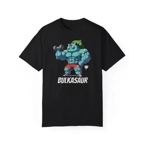 Bulkasaur Gym Pkm Vintage Tee, Bulbasaur Shirt, Vintage Pkm Anime T-shirt, Anime Manga Shirt, Gym Fitness Shirt, Vintage Graphic Tee