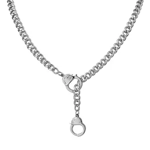 Handcuff Chain Necklace - 316L Stainless Steel