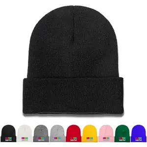 Household daily necessities Custom Beanie Hats, Personalized Beanies Knit Cuffed Cap with Text Logo Name, Warm Gifts for Men Women