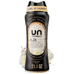 Unstopables Unlimited In Wash Laundry Scent Booster Beads, No.26, Fine Fragrance, Long Lasting Fresh Scent Beads, 21.1 oz