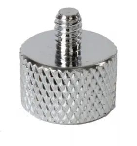 5/8"-27 MICROPHONE TO 1/4"-20 MALE THREAD ADAPTER