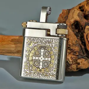 Cool Vintage Copper Lighter, Constantine Inspired Design, Unique Novelty Collectible, Ideal Gift for Him & Collectors, No Fuel Included, A Standout Piece