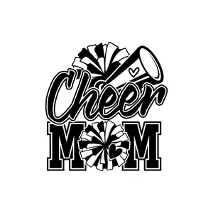 Cheer Mom Vinyl Decal