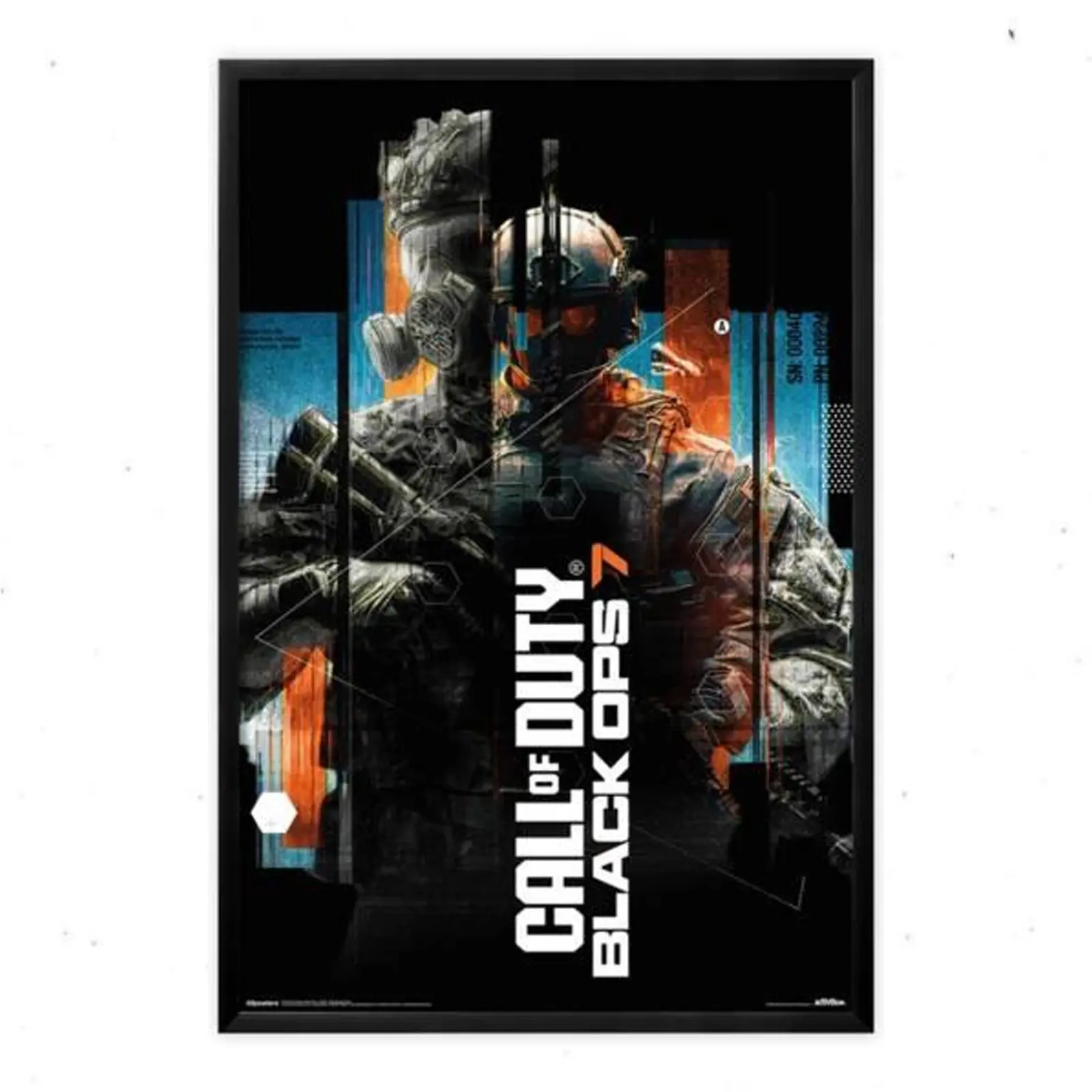 Call of Duty Black Ops 7 Poster Video Games Premium Wall Art Poster Unframed HD Print Home Office Decor Unique Trendy Gift