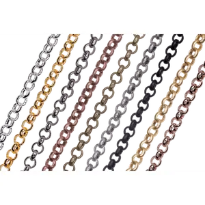 Rolo Belcher Chain - 2mm available in Multiple Colors sold by the Foot - CH 30