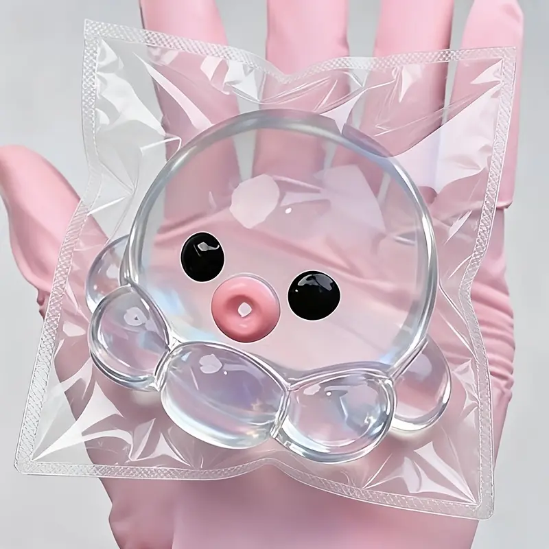 of Taba Squishy Toys, Adorable Jellyfish Squeeze Toys, Sticky Fidget Toys for Stress Relief, Stress Relief Tools, Soft Squishy Sensory, Soft Cute Toys, Gifts for Anniversaries, Easter Basket Fillers, Ramadan Presents (Squid)