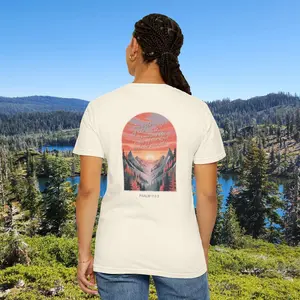 From the Rising of the Sun to its Setting Praise the Lord Christian T-Shirt