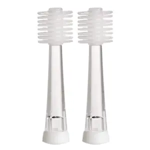 Brilliant Lumi Sonic Travel Toothbrush Refill Head, Super-Fine Micro Bristles Clean All-Around and Polish Teeth