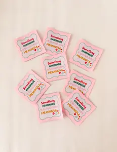 Something Handmade is More Meaningful Woven Quilt Labels Minki Kim #018