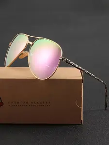 Women's Fashionable Teardrop Aviator, Trendy Casual High Quality Sunglasses for Everyday Use, Fashion Accessories for Outdoor Activities