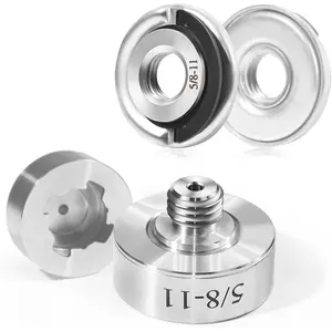 5/8"-11 Thread Adapter Kit with Quick Change Nut, Suitable for Angle Grinders, Convert and Install Saw Blades, Polish Discs