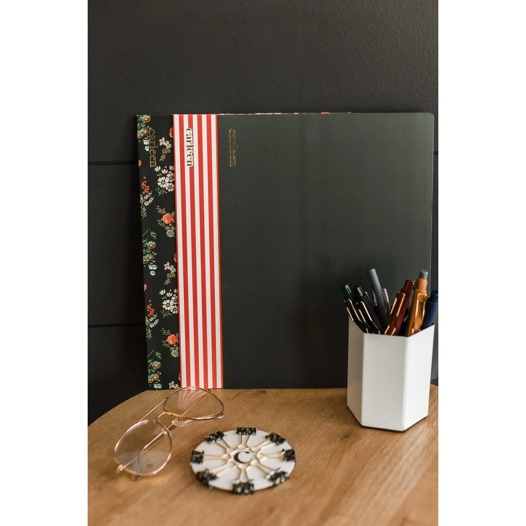 Printed Paper Folder Set - 3-Pack, Floral Print Office Filing Supplies for Computers & Office Equipment