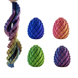 3D Printed Stress Relief Toy, Sensory Fidget Ball, Rotatable Desk Toy, Finger Sliding Kitchen Toy, Relaxing Toy for Kids Boys Girls