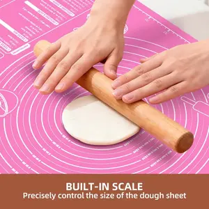1pc Non-Slip Baking Mat, Non-Stick Pastry Mat for Easy Cleaning, Ideal for Home Kitchen, Bakeries, and Special Occasions, Bakeware