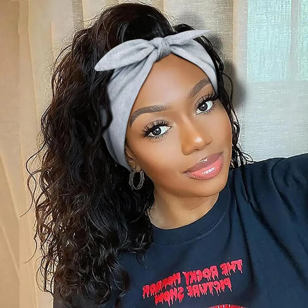 7\'\' Boho Turban Headband Large Hairband Twisted Hair Accessories 6 Pack Amazon.com : AKTVSHOW 7 main image 4