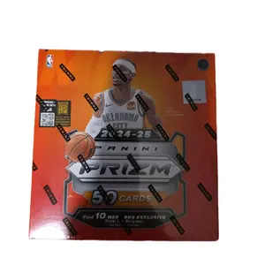 Panini Prism 2024-25 Basketball Cards Pack - 50 Cards Including 10 Mega Box Exclusive Cards