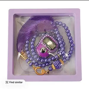 ashbeeh, tasbih muslim gift set with digital counter, 2 Pieces Gift