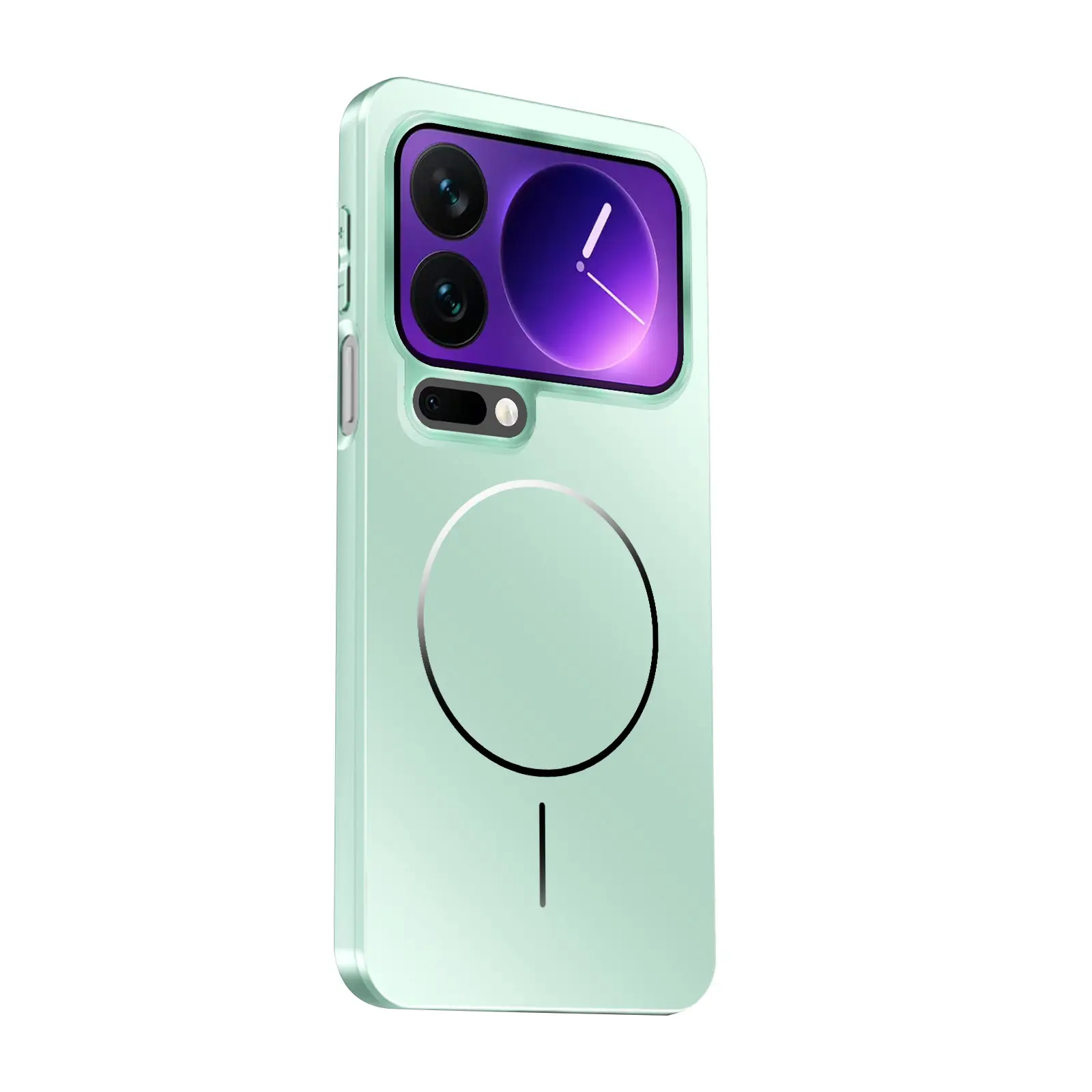 Luxury Magnetic Leather Phone Case, Ultra-Thin Af Lens Protection, Wireless Charging, Shockproof, Fits Xiaomi Mi 17 Pro Max/pro