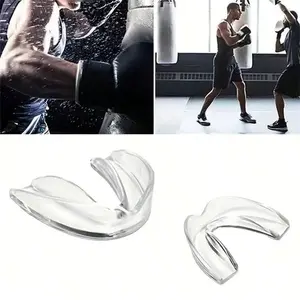 2pcs Mouth Guards , Multi-functional Boxing And Sanda Combat Sports Mouth Guards , Night Anti-grinding BracesProtect Your Teeth While You Sleep