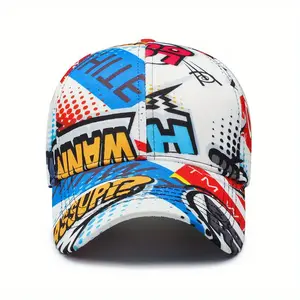 Los Angeles Graffiti Street Culture Baseball Cap – Unisex Polyester Hat