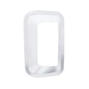 United Pacific Chrome Air Valve Trim, Automotive Vehicle Interior Accessory for Peterbilt 579