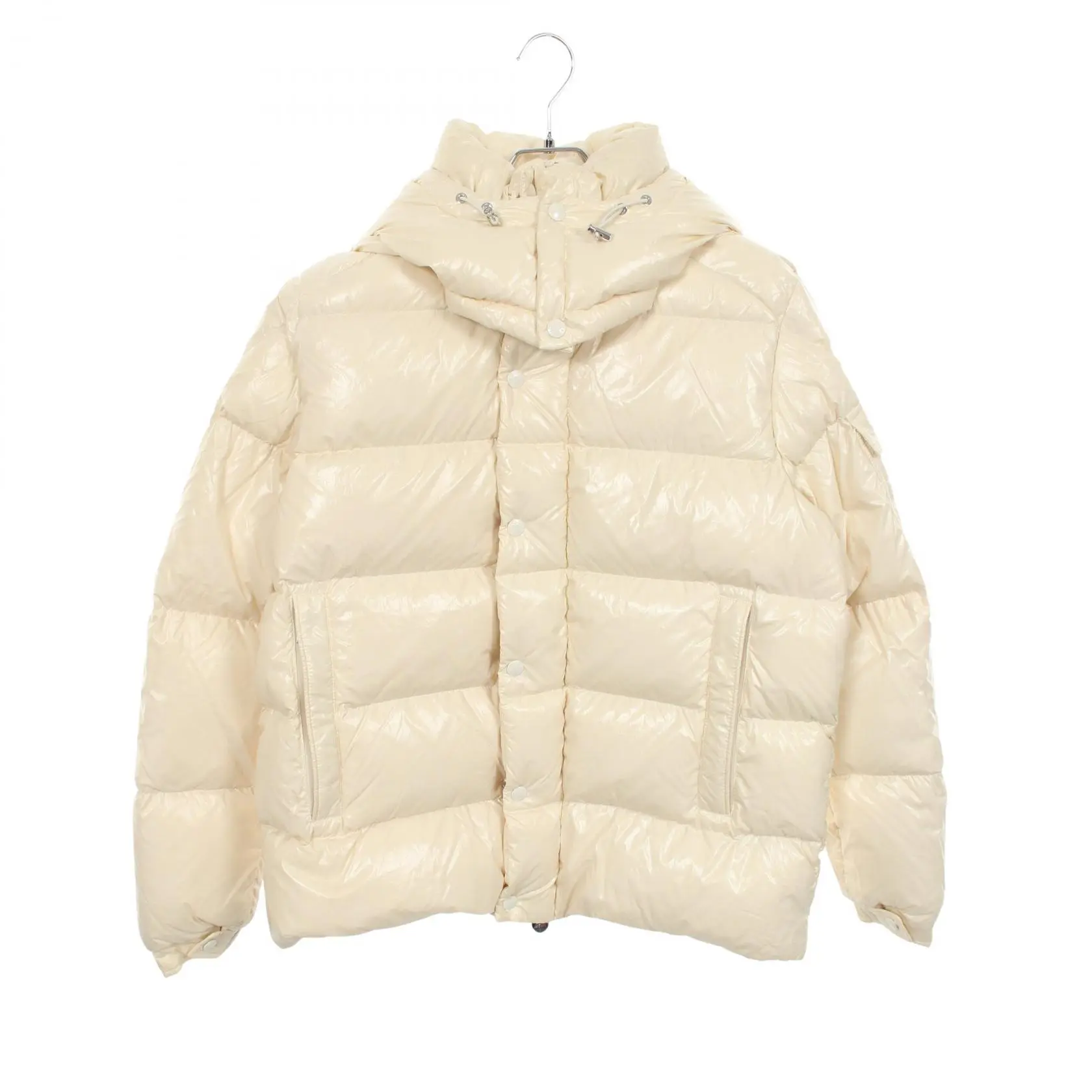 Pre-owned MONCLER Nylon Small Leather Goods Maya Down Jacket