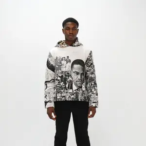 Malcolm X Tapestry Hoodie
