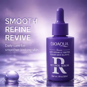 Retinol Facial Serum with Hyaluronic Acid - 1 oz/30ml Silky, Smooth, Gentle for Sensitive Skin, Firming, Evening Skin Tone, Radiant Moisture, Daily Use