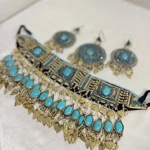 Feroza color Afghani jewlary