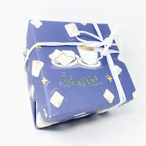 Cafe Au Lait Gift Wrap