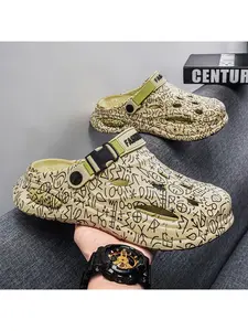 Slippers Soft Soles, Breathable Outdoor Beach Shoes, Casual and Versatile Home Shoes, Couple's Shoes, Trendy Sandals