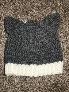 Raccoon Beanie Hat (Medium)