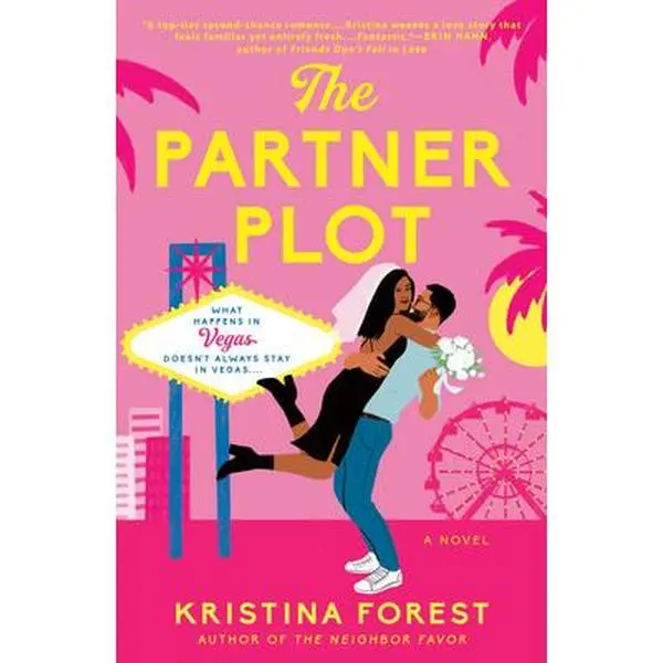 The Partner Plot - Kristina Forest English Paperback Novel, High School Sweethearts & Birthday Trip to Vegas Romance Book, 7.8" h x 5.2" l x 1" w, Berkley Books