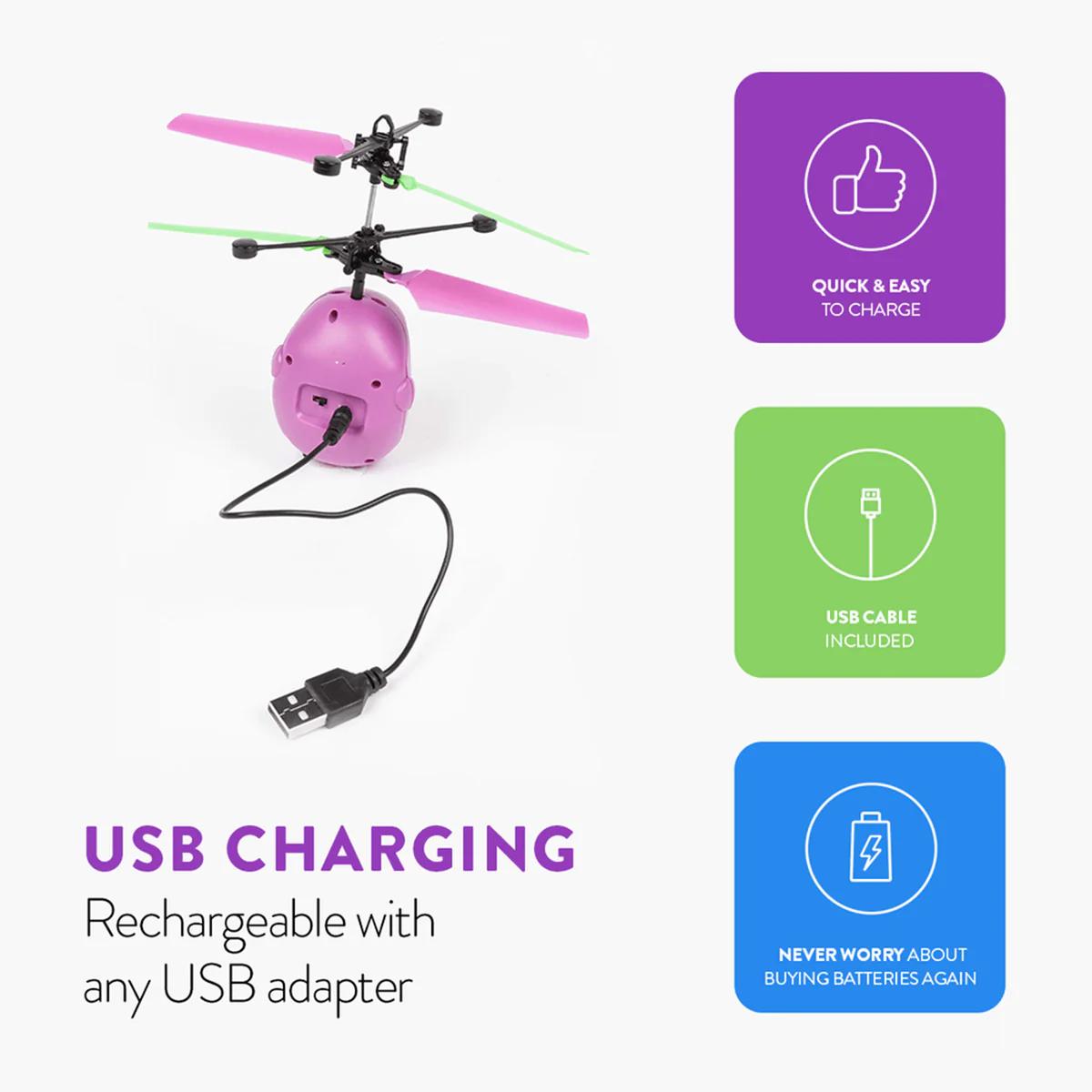 Toy Story IR UFO Ball Helicopter - Woody, Buzz Lightyear - Disney Licensed