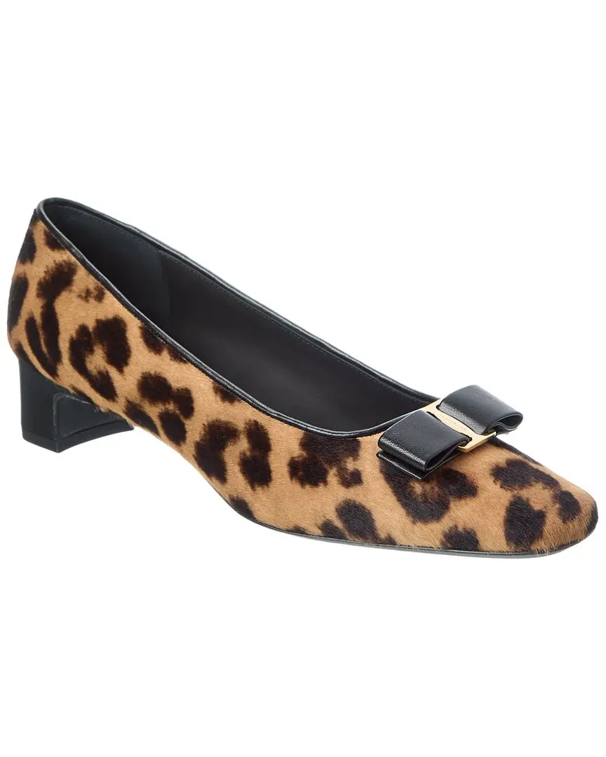 Ferragamo Rirri Haircalf Pump
