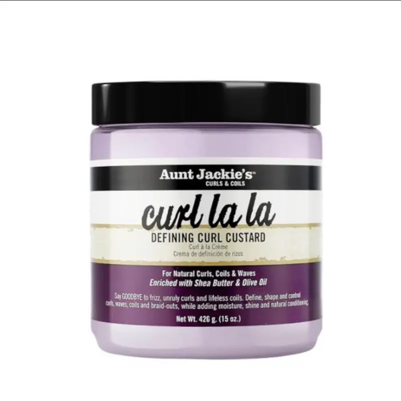 Aunt Jackie’s Curl La La Defining Curl Custard Creamy Curl Mousse Frizz Control