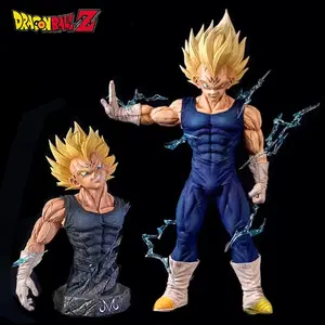 27cm/10.63in Anime Dragon Ball Figure Majin Vegeta Action Figures Pvc Statue Desktop Ornamen Collection Model Toys Gifts