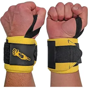 Wrist Wraps for Weightlifting Men/Women- 21''  Lift Heavier Wrist Straps for Weightlifting, Gym,  Wrist Brace Weight Lifting Wrist Wraps with Thumb Loop for Powerlifting, Deadlift