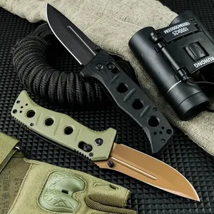 H273 EDC Knife |   Extremely sharp, suitable for outdoor camping, sports, camping, and kitchen preparation. An ideal gift for couples; a gift for men.