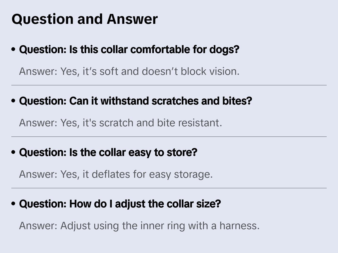Protective Inflatable Dog Collar for Stopping Bite-Offs