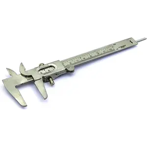 Non Vernier Caliper Metric -Measuring System for Inside, Outside, Depth & Step Measurements (Stainless Body)