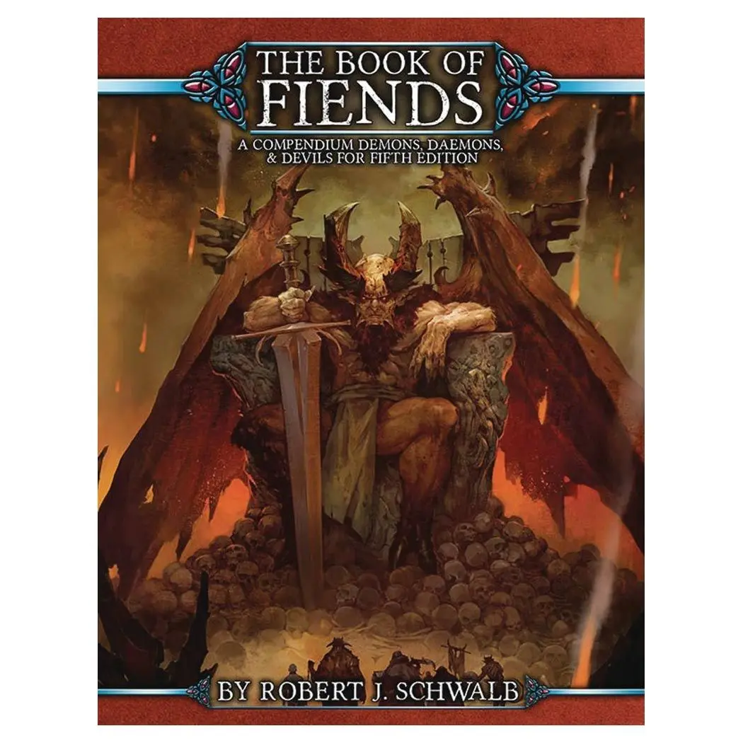 212 MAIN D&D 5E Book of the Fiends - Fifth Edition Sourcebook, Compendium of Abyss Fell Creatures with Challenge Ratings (Children's Science & Technology Book)