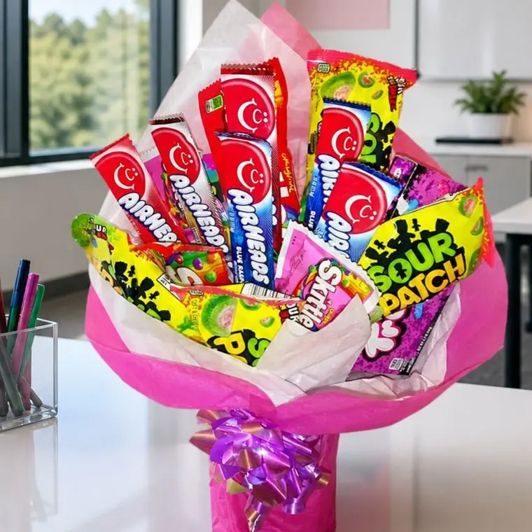 Candy Bouquet, Sour Candy, Birthday, Get Well Soon, Retirement, Congratulations, Just Because