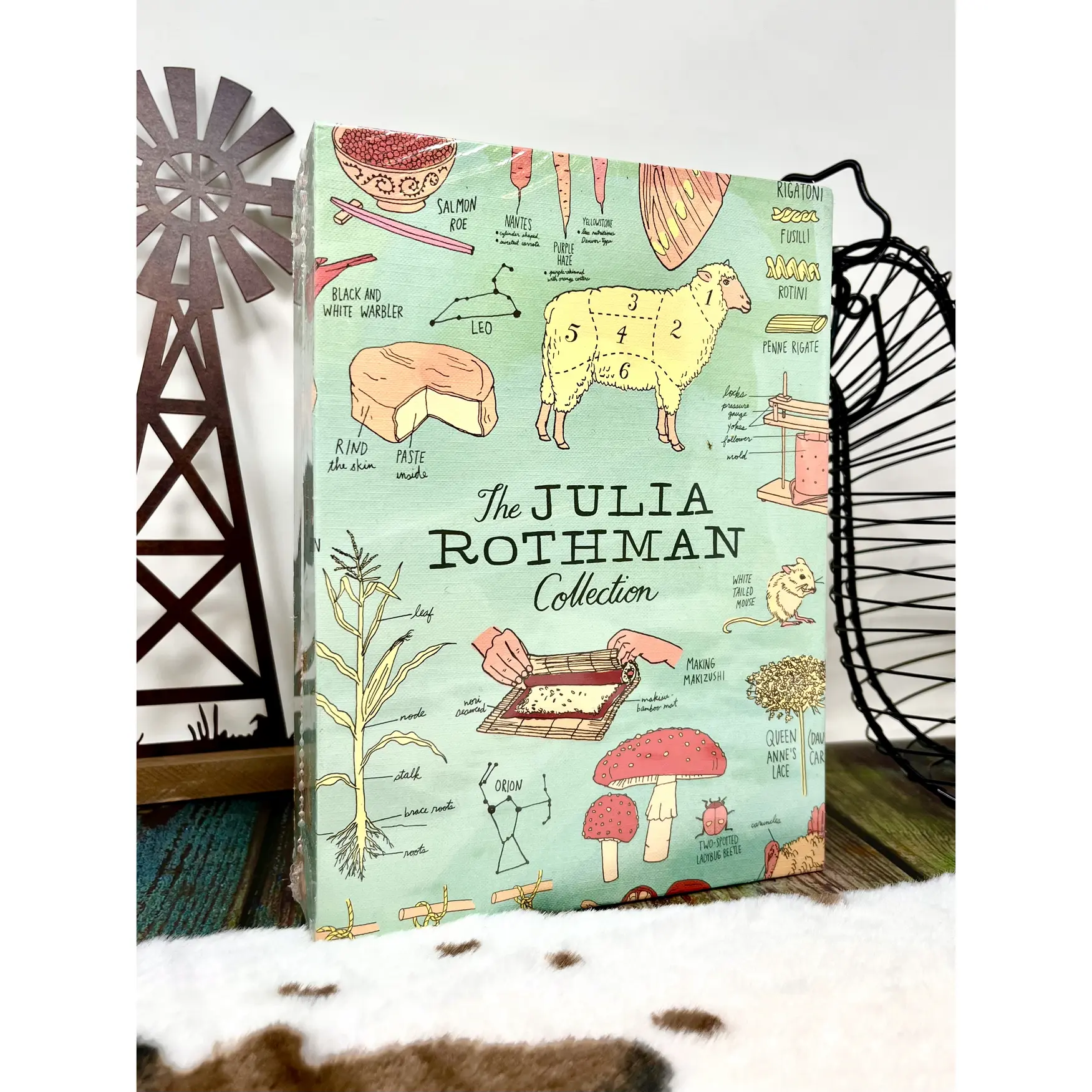 The Julia Rothman Collection - Farm Anatomy, Nature Anatomy, and Food Anatomy By Julia Rothman